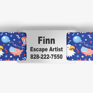 closeup of nameplate personalization