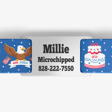 closeup of nameplate personalization