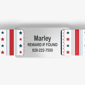 closeup of nameplate personalization