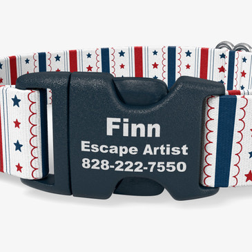 closeup view of personalization