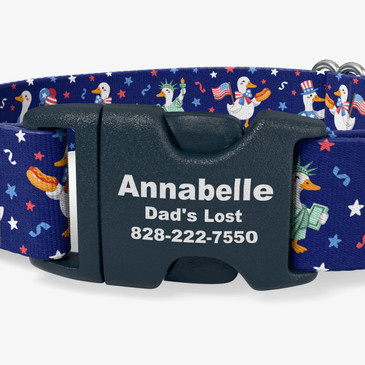 closeup view of personalization
