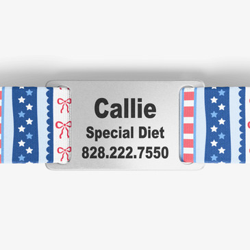 closeup of nameplate personalization