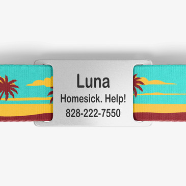 closeup of nameplate personalization