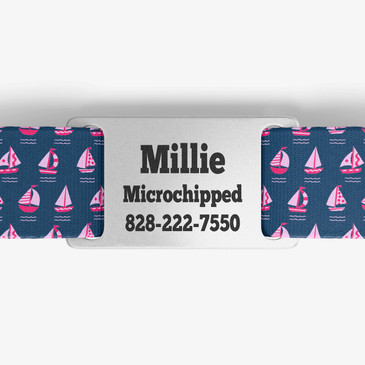 closeup of nameplate personalization