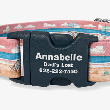 closeup view of personalization