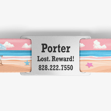 closeup of nameplate personalization
