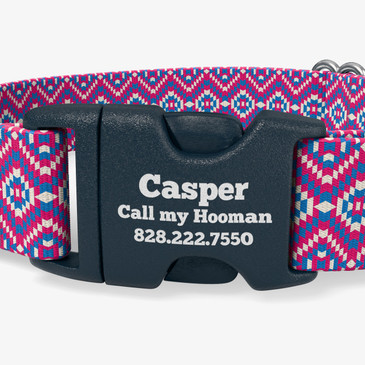 closeup view of personalization