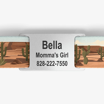 closeup of nameplate personalization