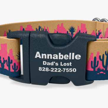 closeup view of personalization