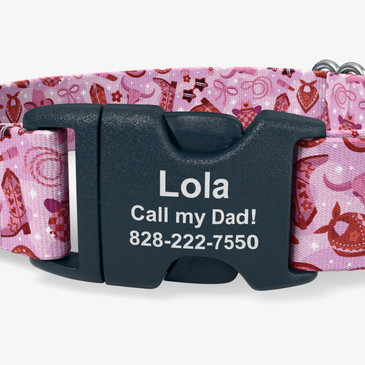 closeup view of personalization