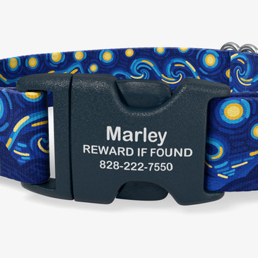 closeup view of personalization