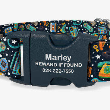 closeup view of personalization