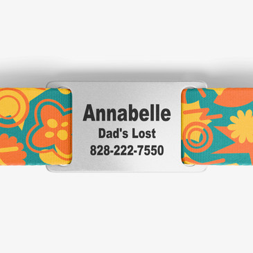 closeup of nameplate personalization