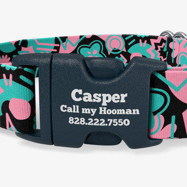 closeup view of personalization