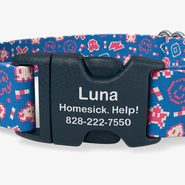 closeup view of personalization
