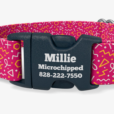 closeup view of personalization
