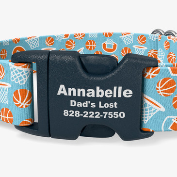 closeup view of personalization