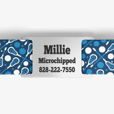 closeup of nameplate personalization