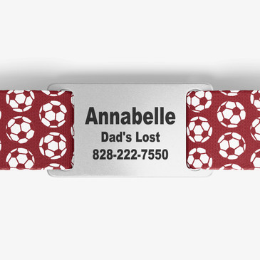 closeup of nameplate personalization