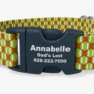 closeup view of personalization