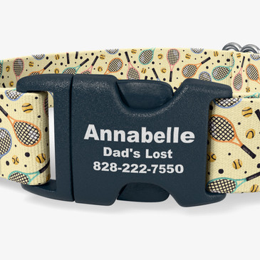 closeup view of personalization