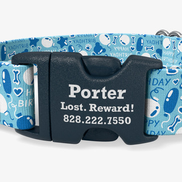 closeup view of personalization