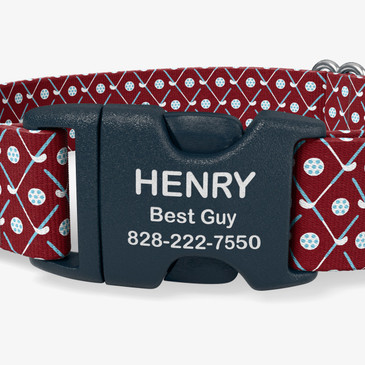 closeup view of personalization