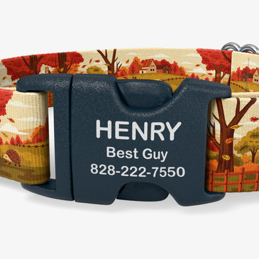 closeup view of personalization