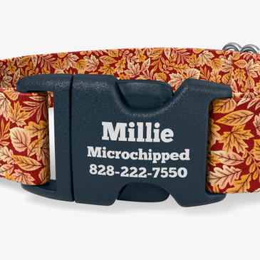 closeup view of personalization