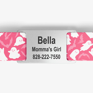 closeup of nameplate personalization