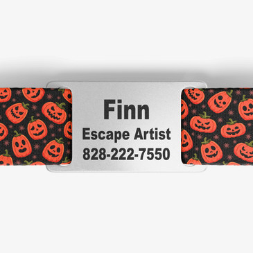 closeup of nameplate personalization