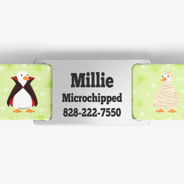 closeup of nameplate personalization