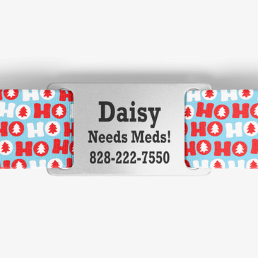 closeup of nameplate personalization
