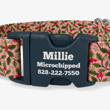 closeup view of personalization