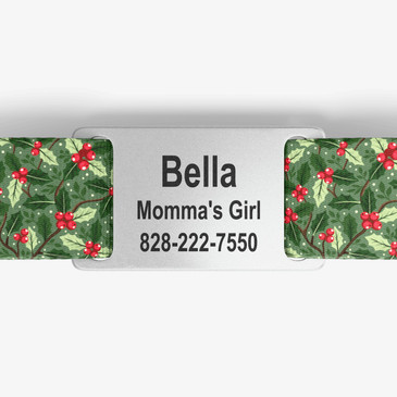 closeup of nameplate personalization