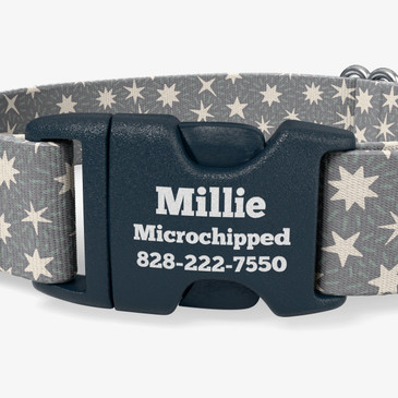 closeup view of personalization