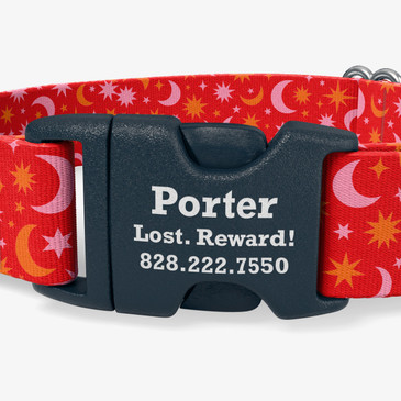 closeup view of personalization