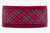 Sevenberry Red Plaid Fabric Dog Collar