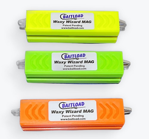 Waxy Wizard MAG cartridges come in different colors.