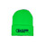 Neon Green BAITLOAD Branded Knit Stocking Hat