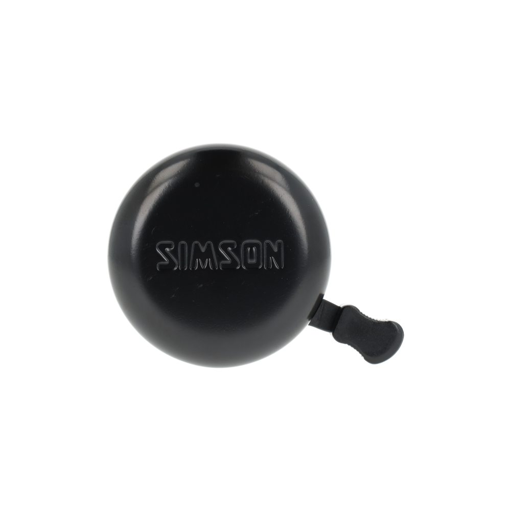 Simson Fietsbel Traditioneel – Zwart (Staal)