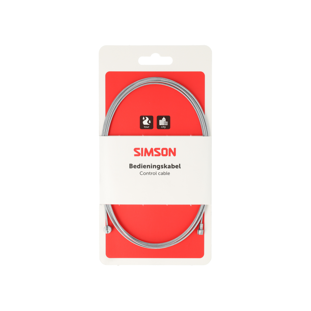 Simson Universele Rem Binnenkabels 2,25 meter Gegalvaniseerd