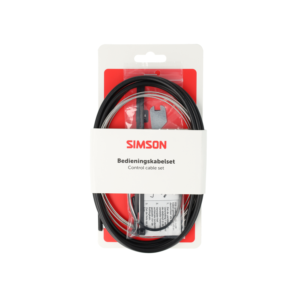 Simson Versnellingskabelset Shimano Nexus – Zwart