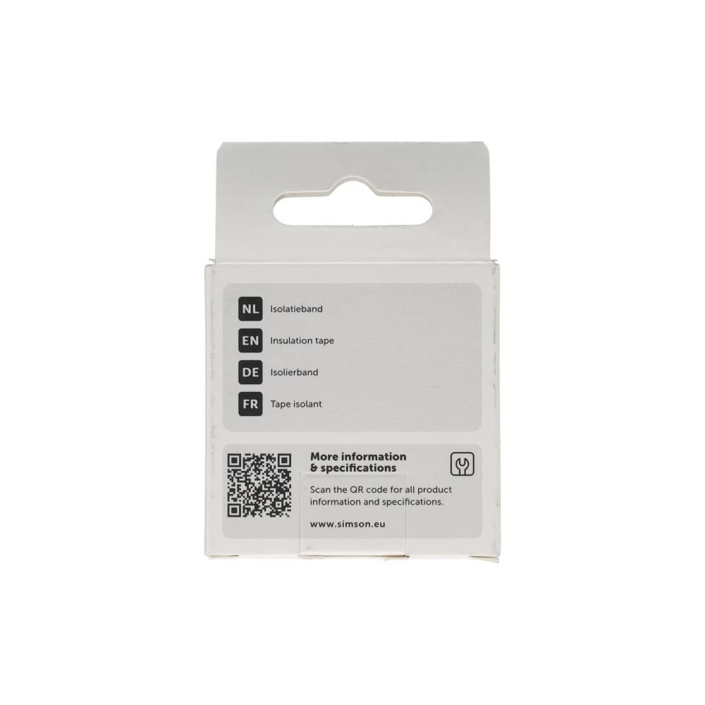 Simson Isolatieband – Zwart (18mm x 4.3m)