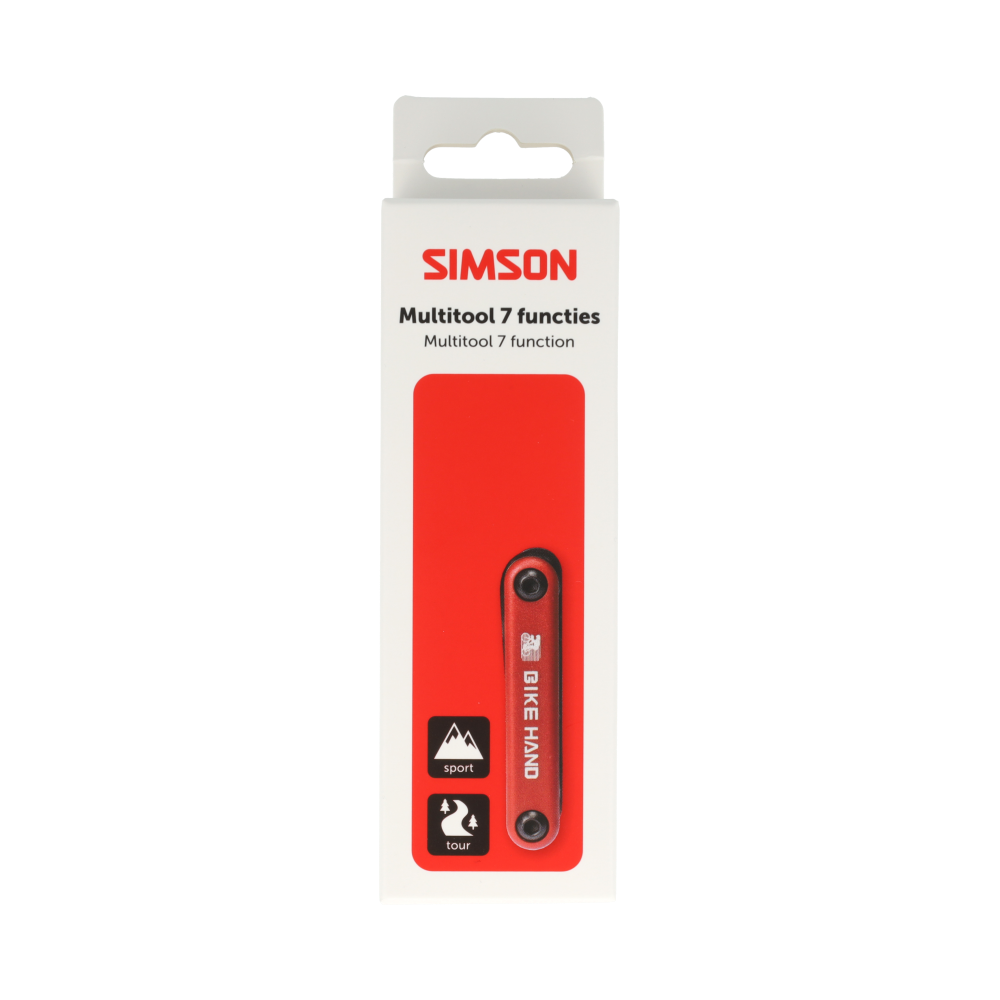 Simson Multitool – 7-delig (Compact)