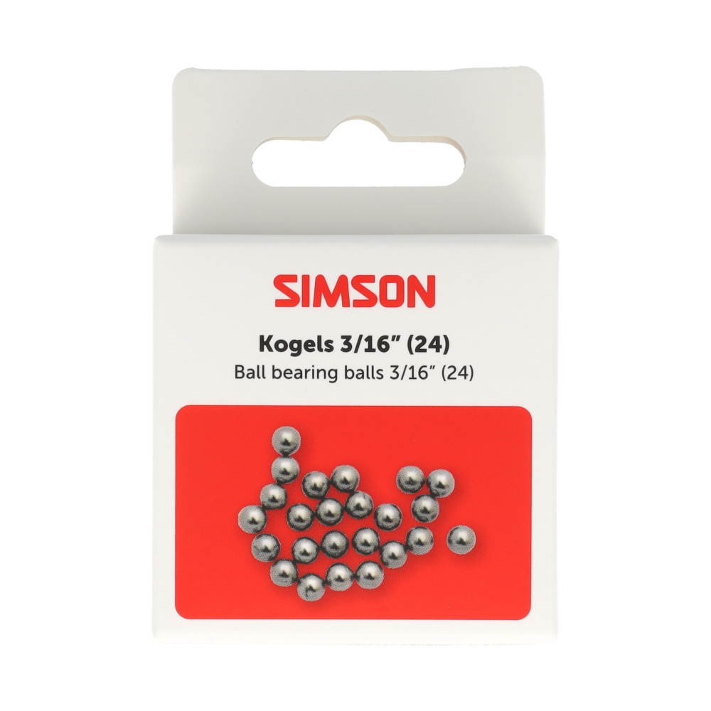 Simson Kogels 3/16" – 24 stuks