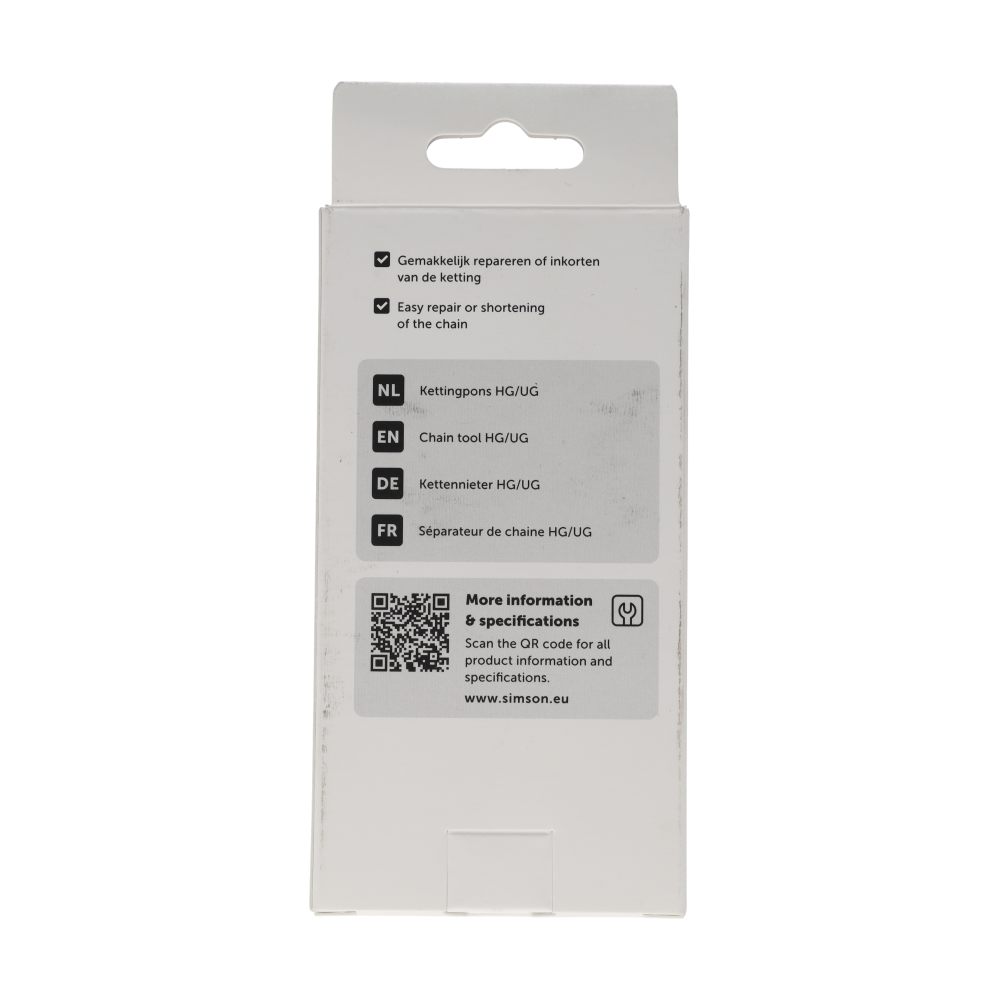 Simson Kettingpons H.G./U.G. – Professioneel