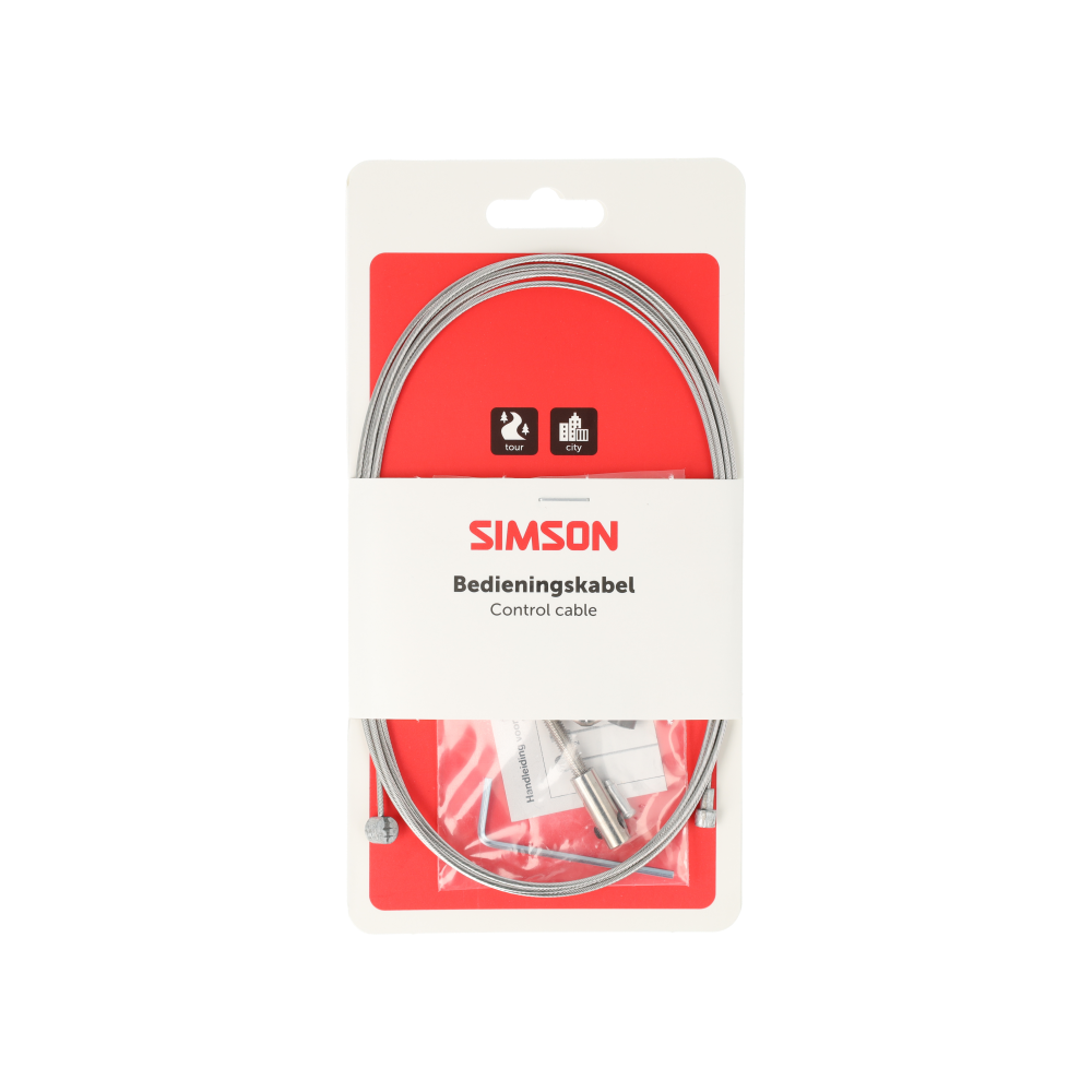 Simson Trommelrem Binnenkabel – RVS (2.25m)