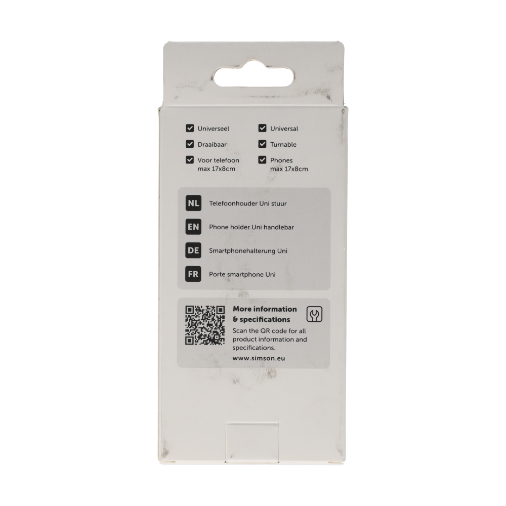 Simson Telefoonhouder – Schroefmontage