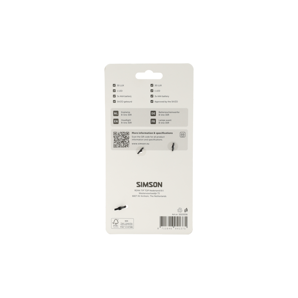 Simson Koplamp B-line 30R